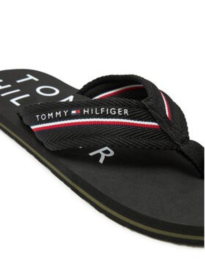 Tommy Hilfiger Japonki Web Beach Sandal FM0FM05340 Czarny