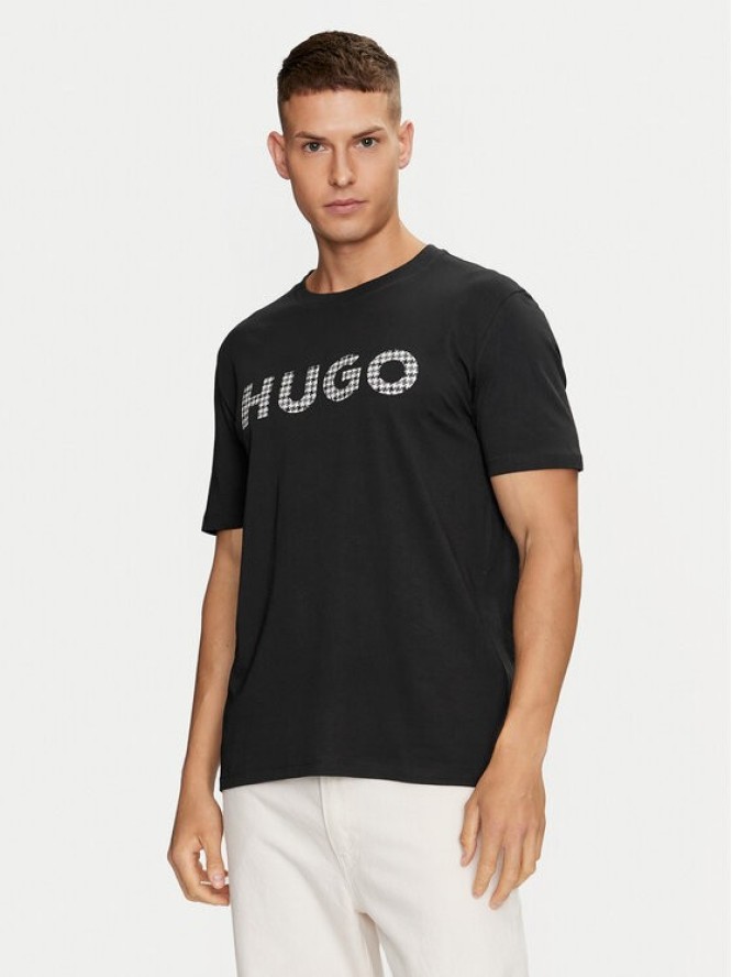 Hugo T-Shirt Dulivio_U243 50519724 Czarny Regular Fit