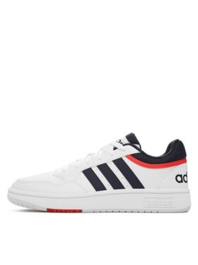 adidas Sneakersy Hoops 3.0 Low Classic Vintage Shoes GY5427 Biały