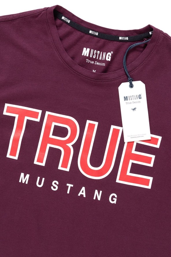 MUSTANG T SHIRT Alex C Print WINETASTING 1008702 8355