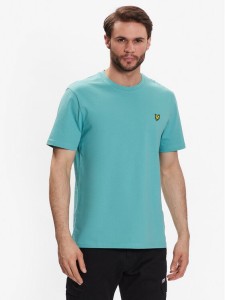 Lyle & Scott T-Shirt Plain T-Shirt TS400VOG Niebieski Regular Fit