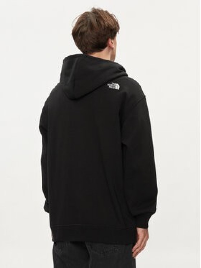 The North Face Bluza Essential NF0A87FB Czarny Relaxed Fit