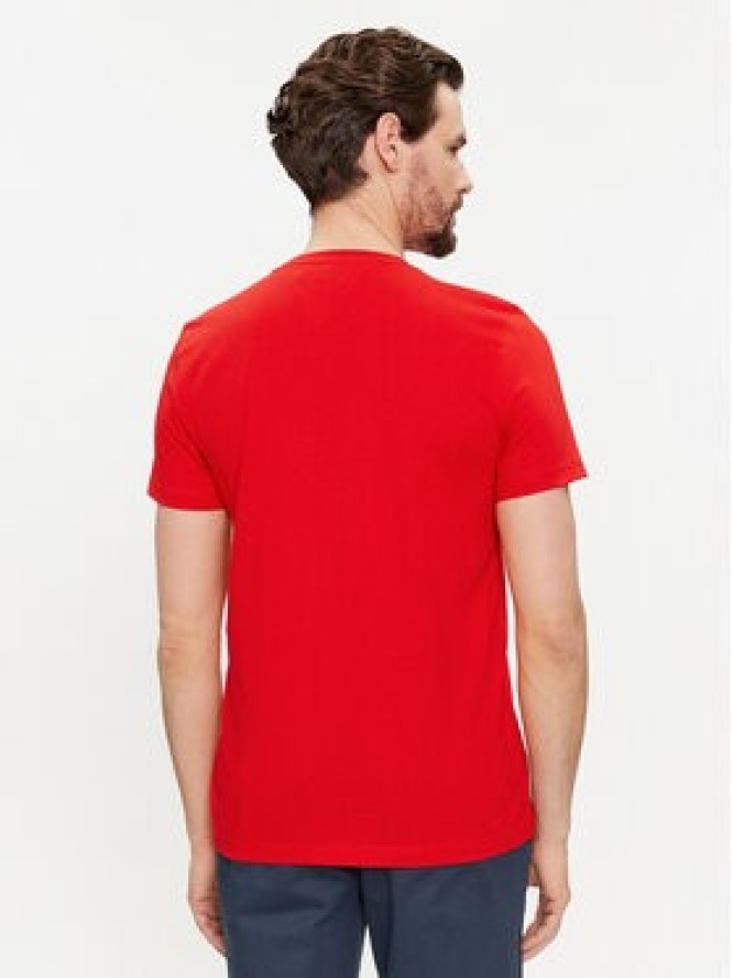 Tommy Hilfiger T-Shirt Logo MW0MW11797 Czerwony Slim Fit