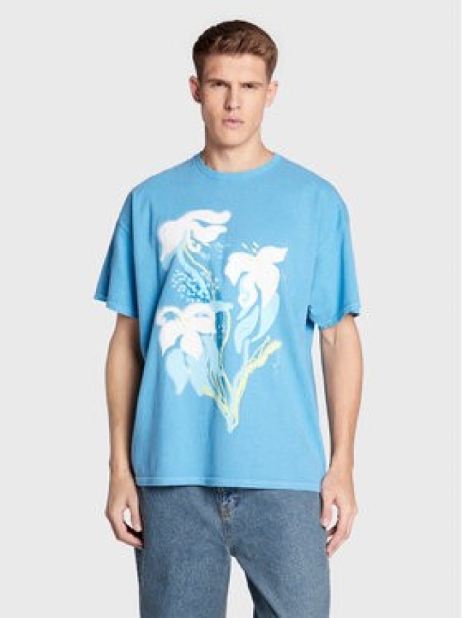 BDG Urban Outfitters T-Shirt 75326181 Błękitny Oversize