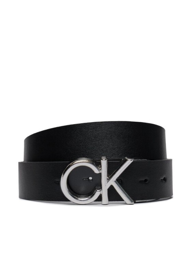 Calvin Klein Pasek Męski Adj Ck Metal Smooth 35Mm K50K511758 Czarny