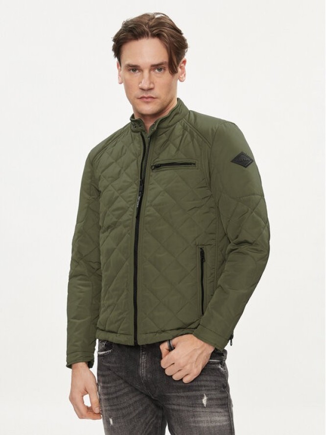 Replay Kurtka przejściowa M8000.000.84442 Khaki Regular Fit