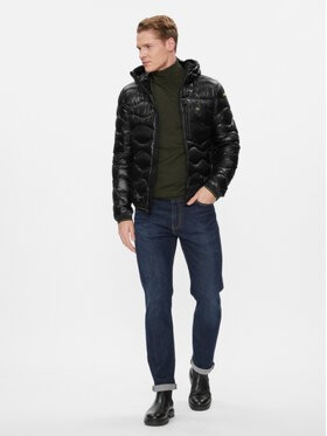 Blauer Kurtka puchowa 23WBLUC03005 Czarny Regular Fit