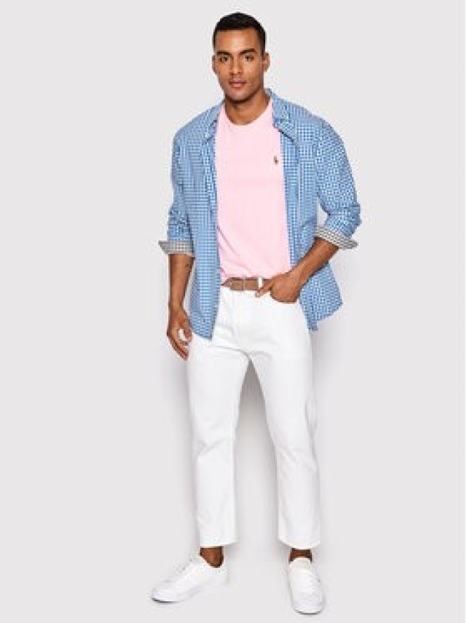 Polo Ralph Lauren T-Shirt 710740727010 Różowy Slim Fit