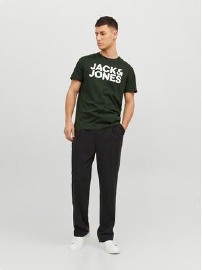 Jack&Jones T-Shirt Corp 12151955 Zielony Standard Fit