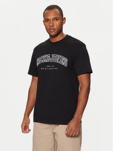 Jack&Jones T-Shirt 12257579 Czarny Relaxed Fit