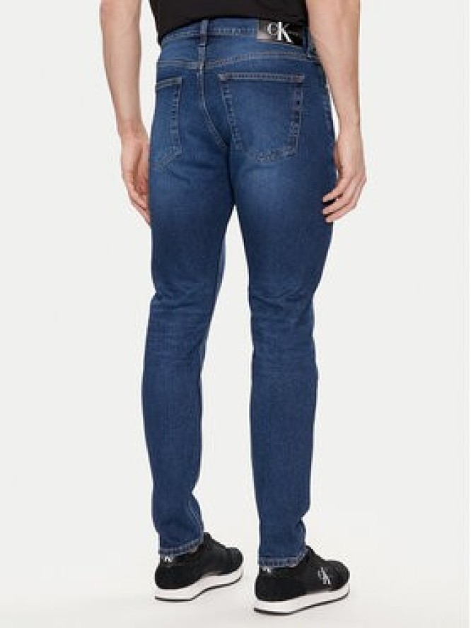 Calvin Klein Jeans Jeansy J30J324849 Granatowy Slim Fit