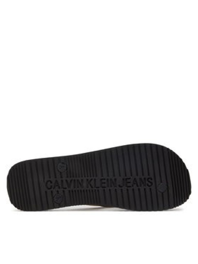 Calvin Klein Jeans Japonki Beach Sandal Monogram Tpu YM0YM00838 Czarny