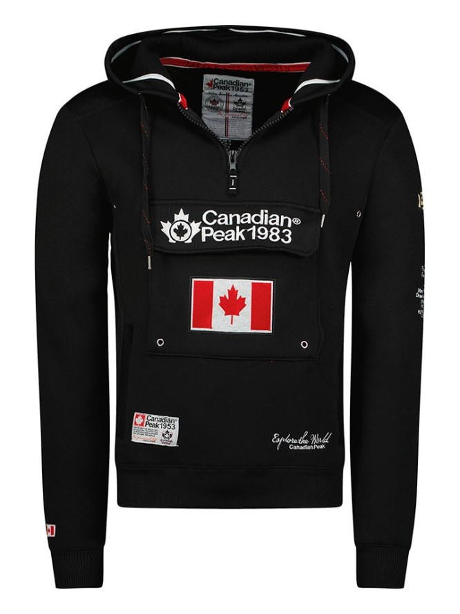 Canadian Peak Bluza "Galapagos" w kolorze czarnym rozmiar: L