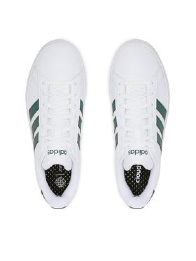 adidas Sneakersy Grand Court Cloudfoam Comfort Shoes ID4465 Biały