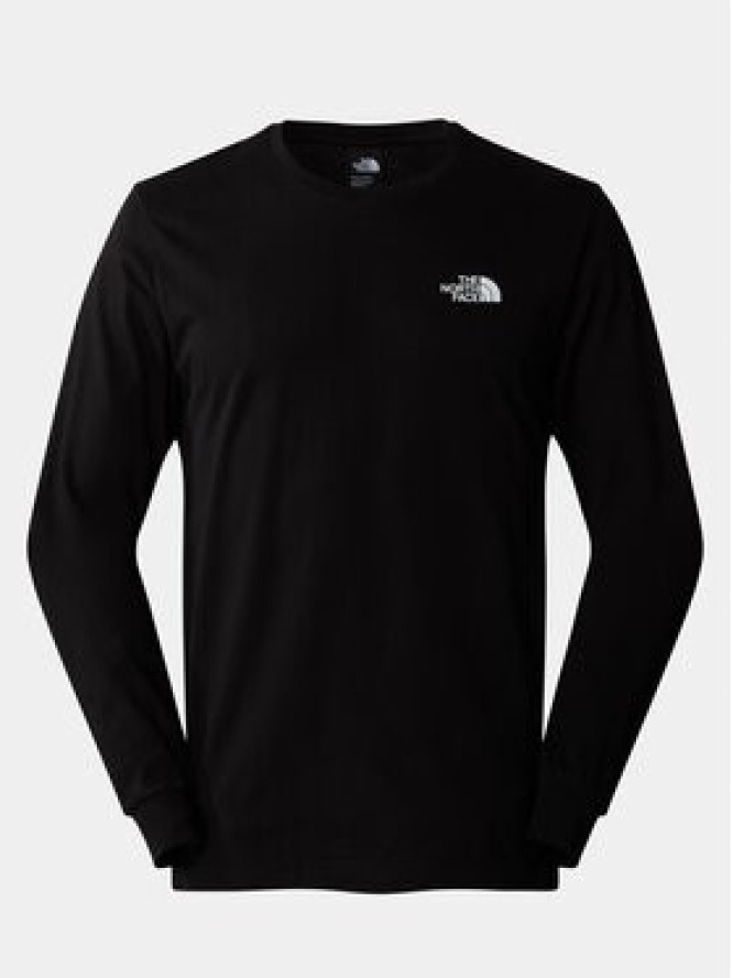 The North Face Longsleeve Easy NF0A87N8 Czarny Regular Fit