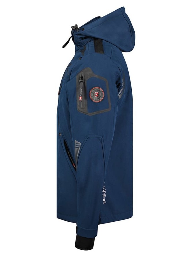 Geographical Norway Kurtka softshellowa "Talenteux" w kolorze granatowym rozmiar: S