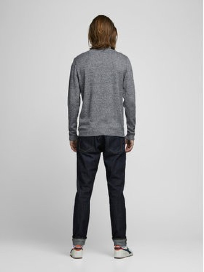 Jack&Jones Sweter Basic 12137190 Szary Regular Fit