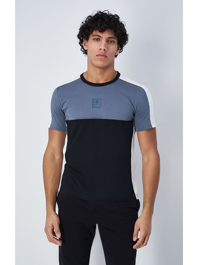 Champion Koszulka w kolorze czarno-niebieskim rozmiar: XXL