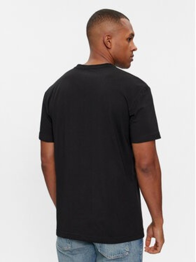 Calvin Klein Jeans T-Shirt Two Tone Monologo J30J324783 Czarny Regular Fit
