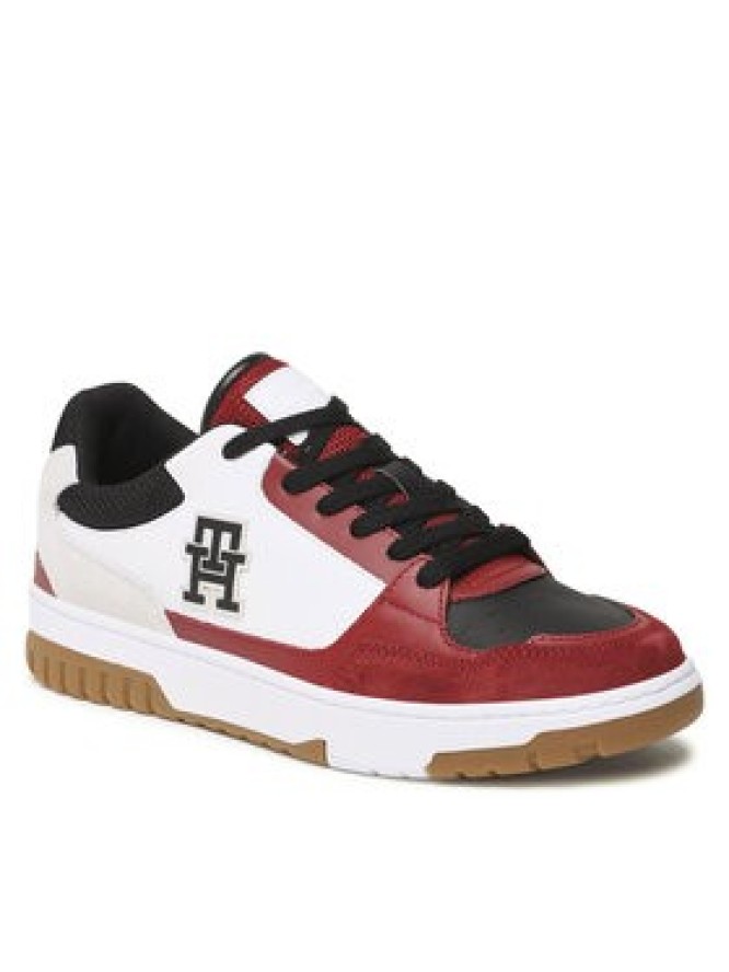 Tommy Hilfiger Sneakersy Basket Street Mix FM0FM04695 Biały