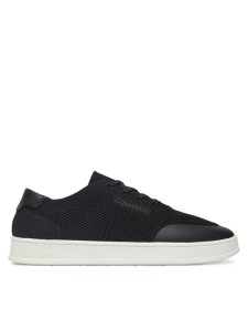 Calvin Klein Sneakersy Low Top Lace Up Knit HM0HM01726 Czarny