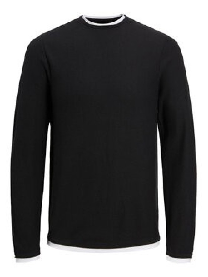 Jack&Jones Sweter 12227443 Czarny Regular Fit