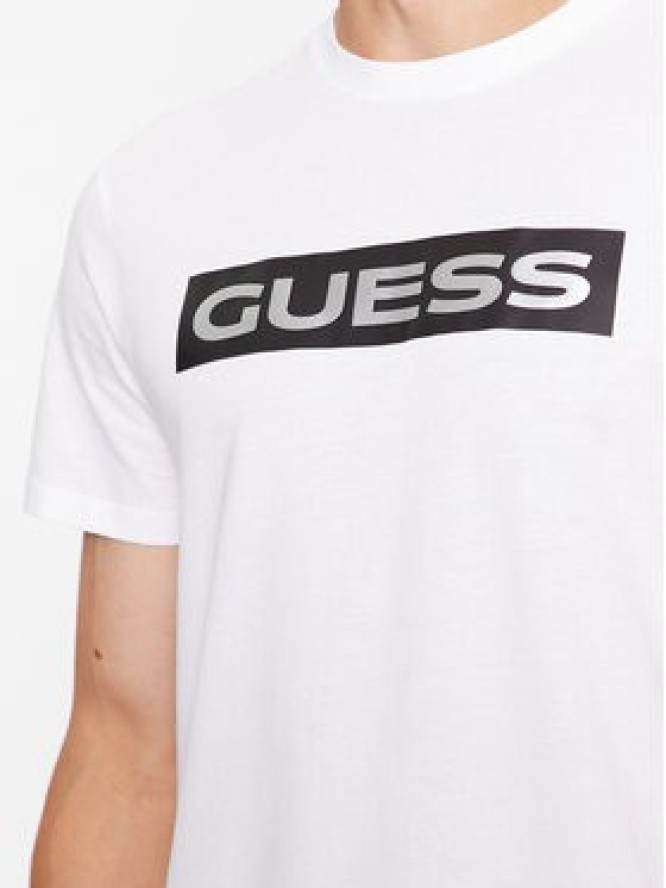 Guess T-Shirt M3BI80 K9RM1 Biały Slim Fit