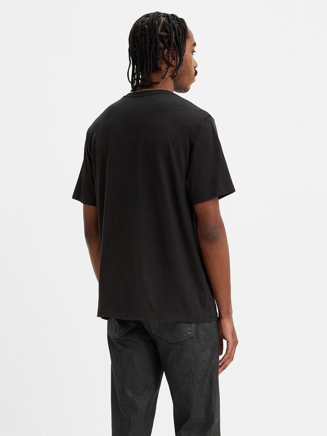Levi´s Koszulka w kolorze czarnym ze wzorem rozmiar: XL