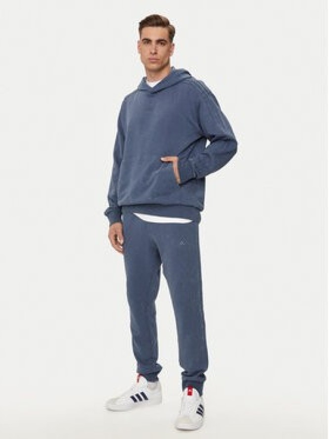 adidas Bluza ALL SZN 3-Stripes IR5196 Niebieski Regular Fit