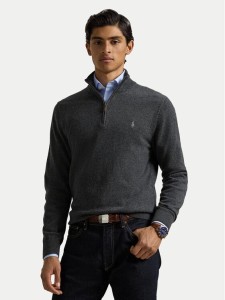 Polo Ralph Lauren Sweter 710876756017 Szary Regular Fit