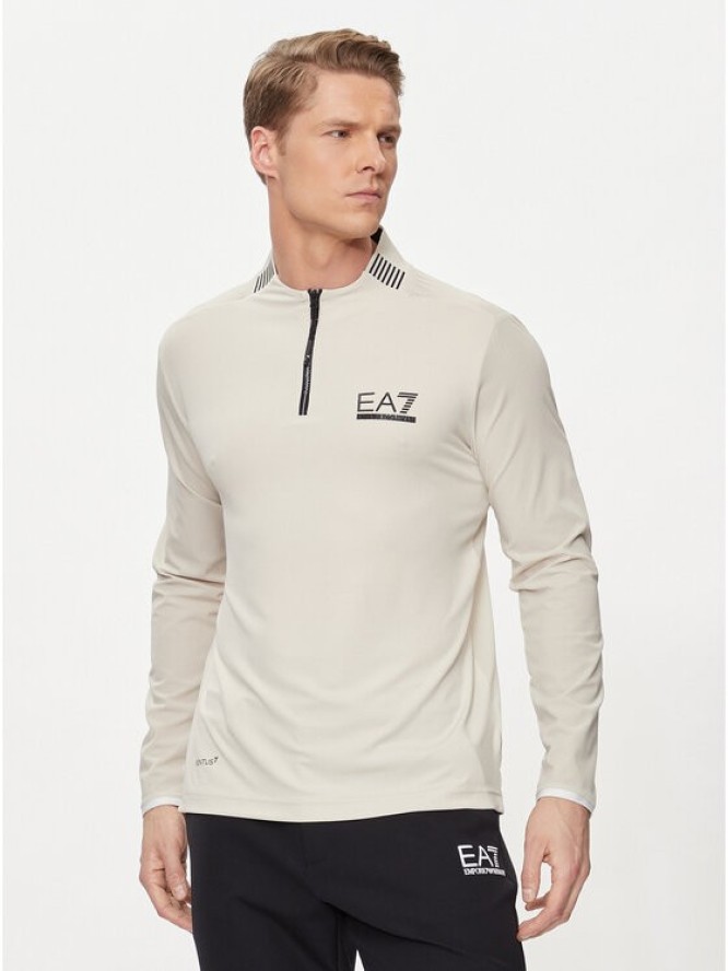 EA7 Emporio Armani Longsleeve 3DPT03 PJMLZ 1946 Szary Regular Fit