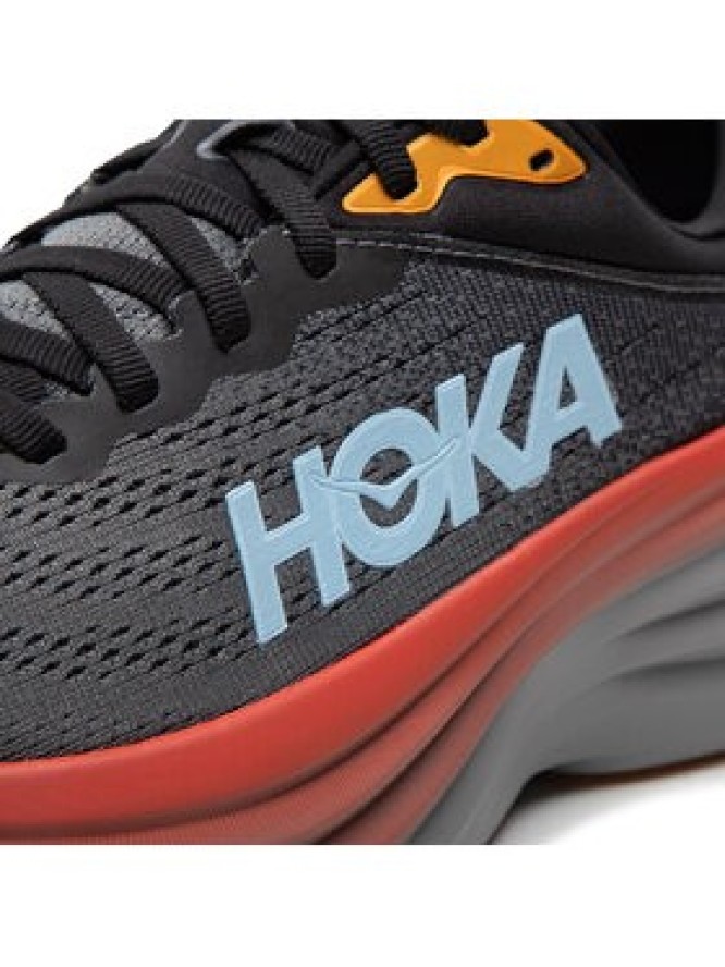 Hoka Buty do biegania M Bondi 8 1123202 Szary