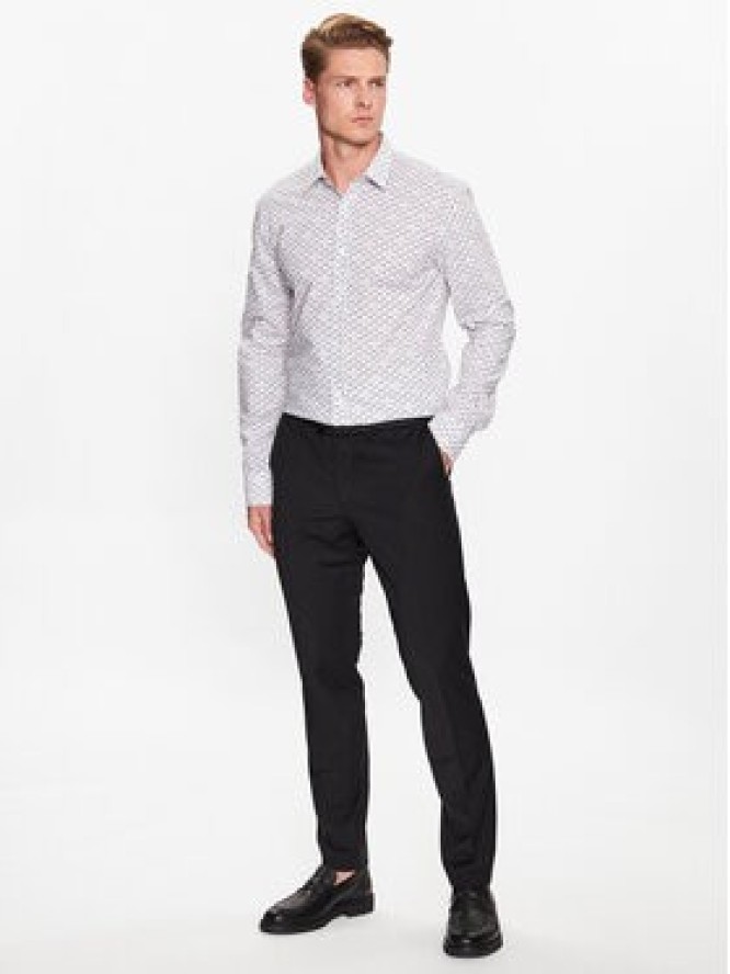 Hugo Koszula 50490080 Biały Extra Slim Fit