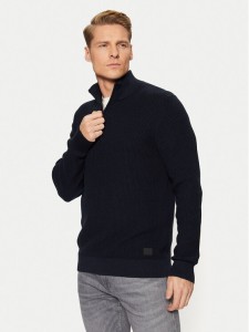 s.Oliver Sweter 2150765 Granatowy Regular Fit