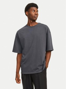 Jack&Jones T-Shirt Charge 12268270 Szary Oversize