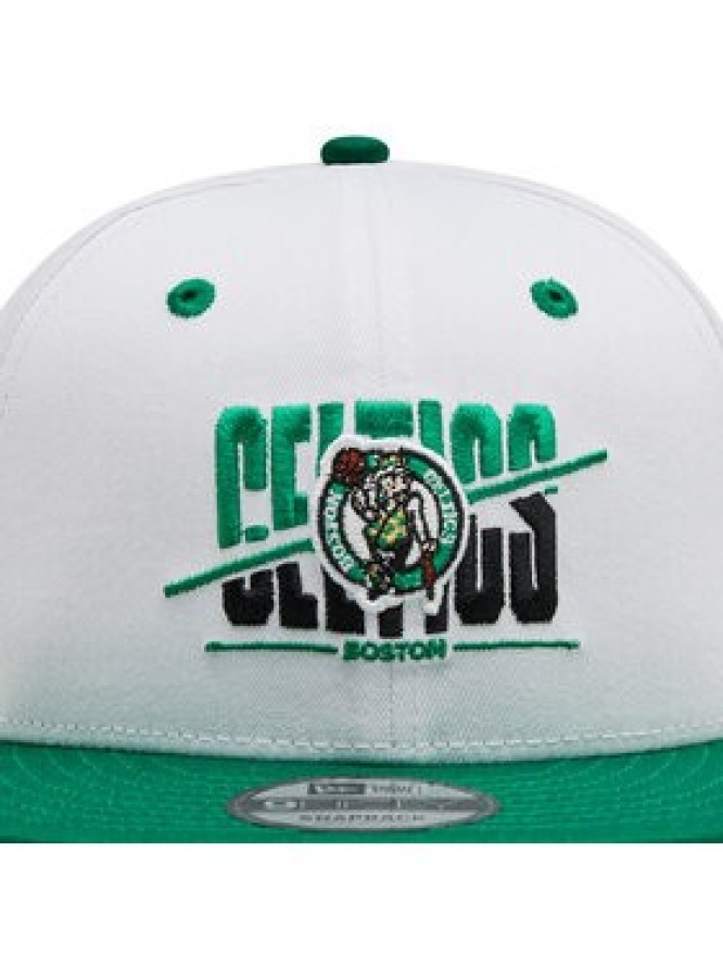 New Era Czapka z daszkiem White Crown 950 Celtics 60435049 Biały