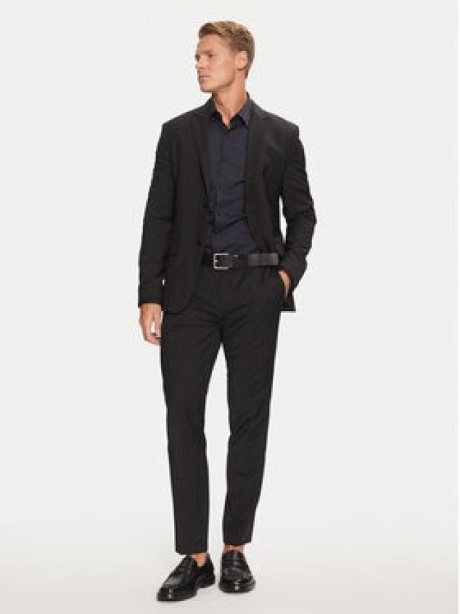 Boss Koszula H-Hank-Kent-C1-214 50469345 Granatowy Slim Fit