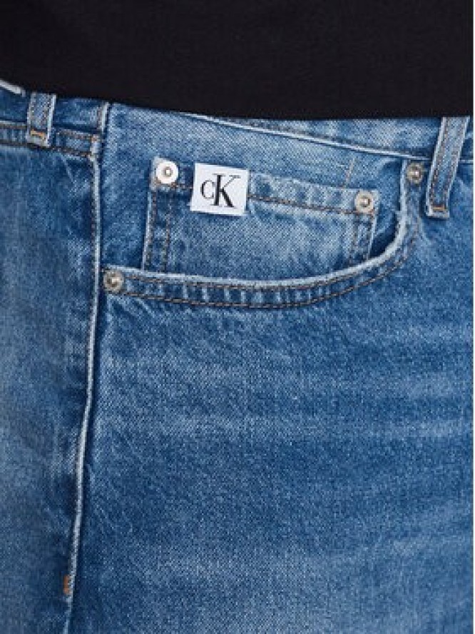 Calvin Klein Jeans Szorty jeansowe J30J322791 Niebieski Regular Fit