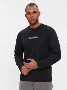 Calvin Klein Longsleeve Hero K10K112396 Czarny Regular Fit