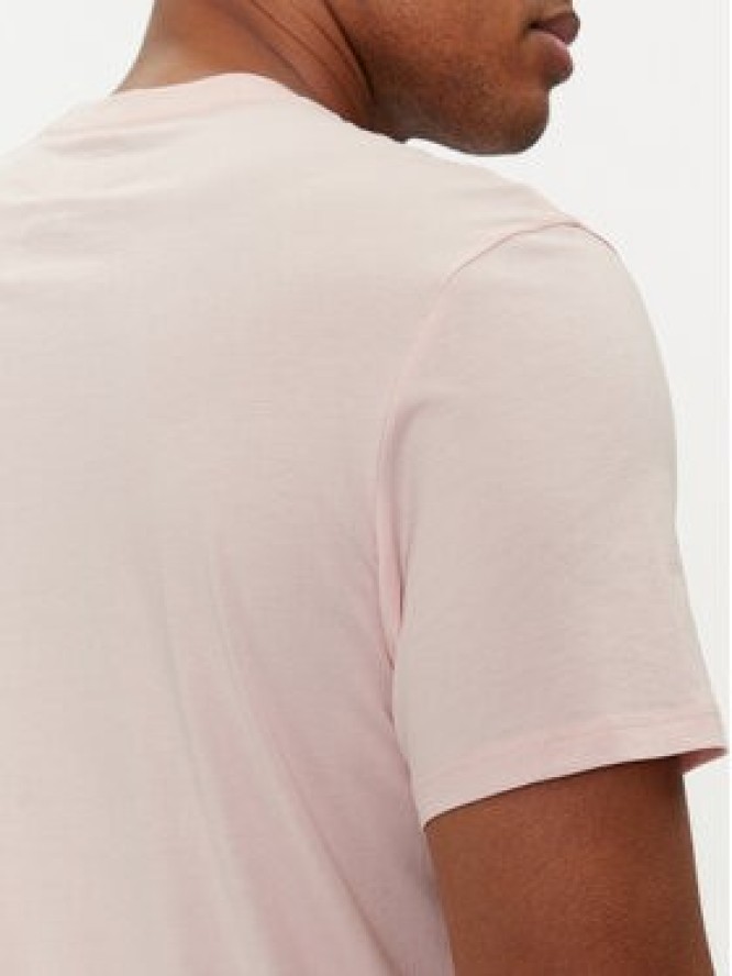 Guess T-Shirt M2BP47 K7HD0 Różowy Slim Fit