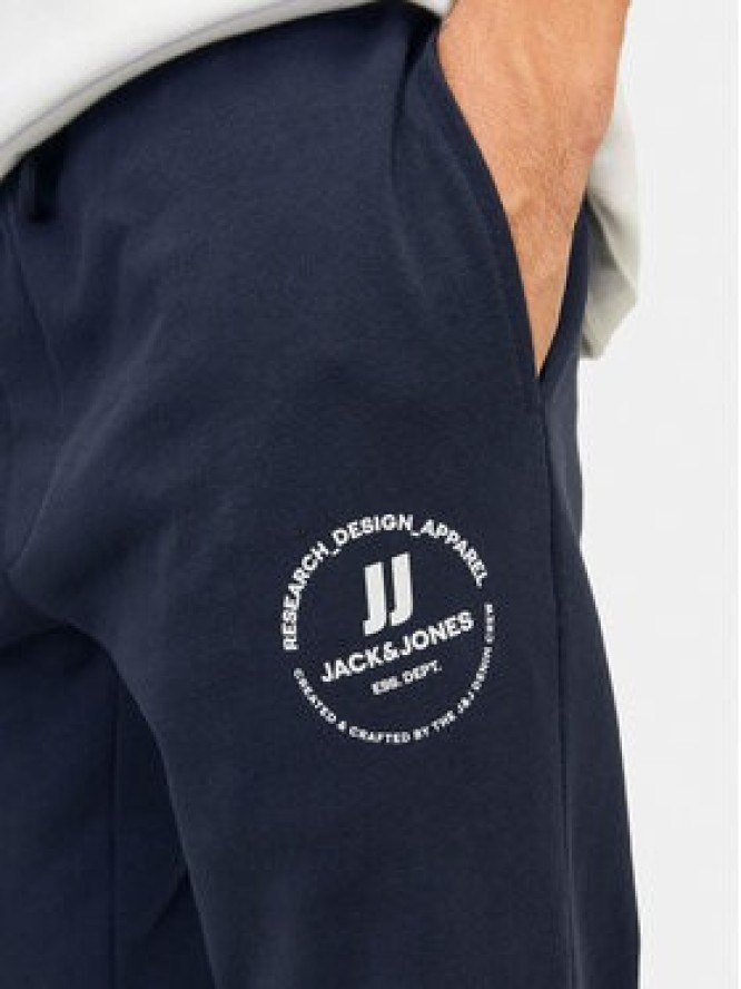 Jack&Jones Spodnie dresowe Gordon 12249904 Granatowy Regular Fit