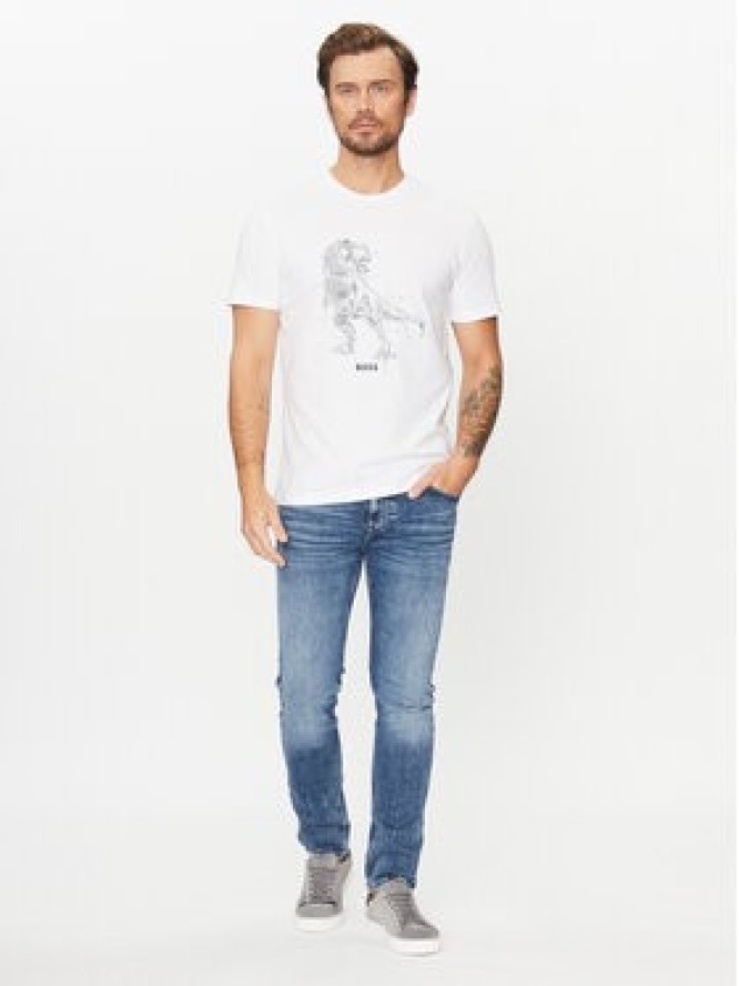 Boss T-Shirt Terassic 50510376 Biały Regular Fit