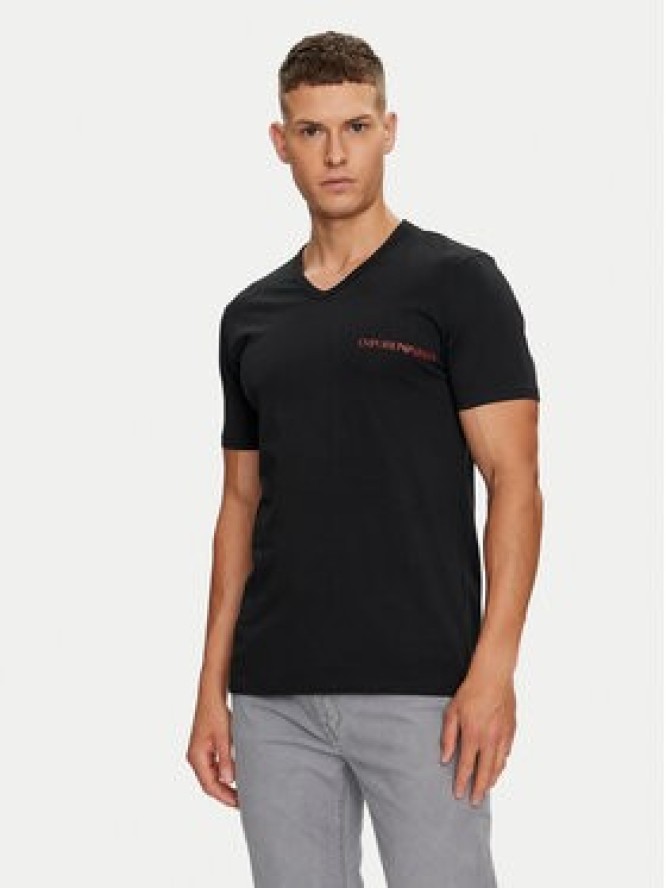 Emporio Armani Underwear Komplet 2 t-shirtów 111849 4F717 23820 Czarny Slim Fit