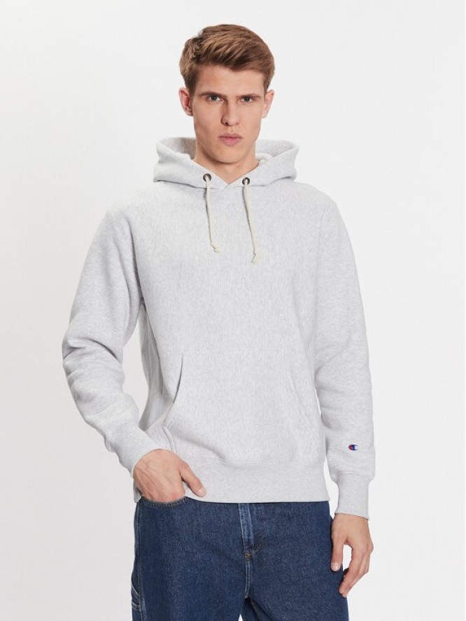 Champion Bluza 218903 Szary Regular Fit