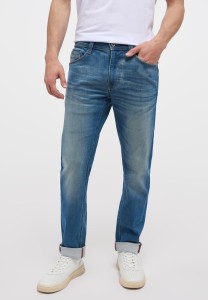 MUSTANG OREGON SLIM MĘSKIE SPODNIE JEANSOWE DENIM BLUE 1014374 5000 322