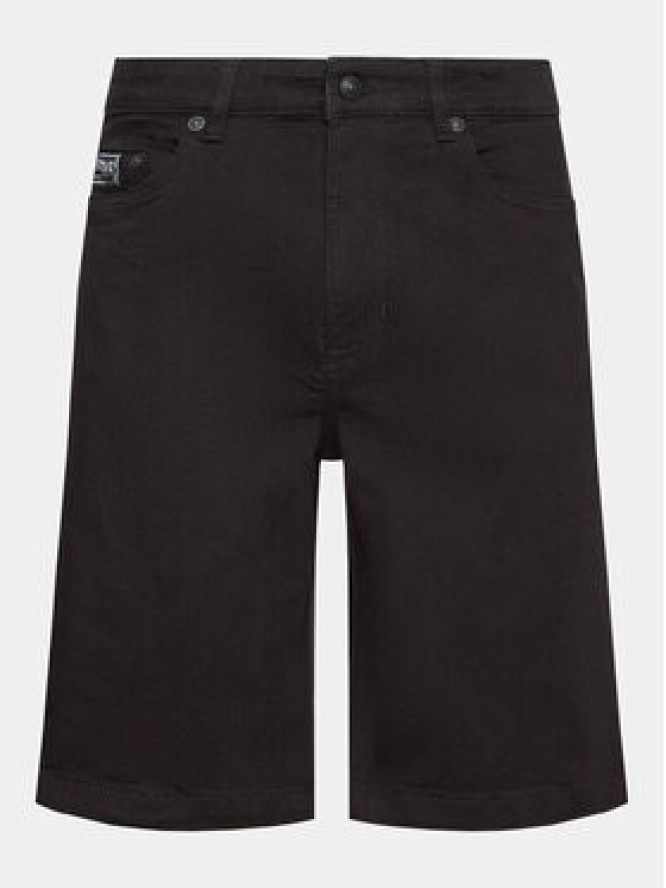 Versace Jeans Couture Szorty jeansowe 74GAD589 Czarny Regular Fit