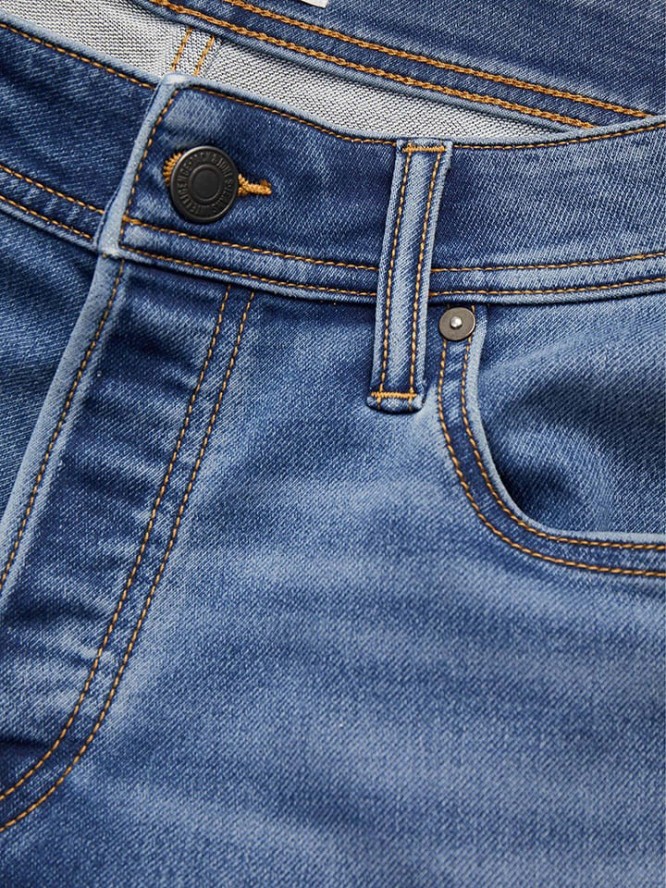 Jack & Jones Dżinsy "Glenn" - Slim fit - w kolorze niebieskim rozmiar: W30/L30