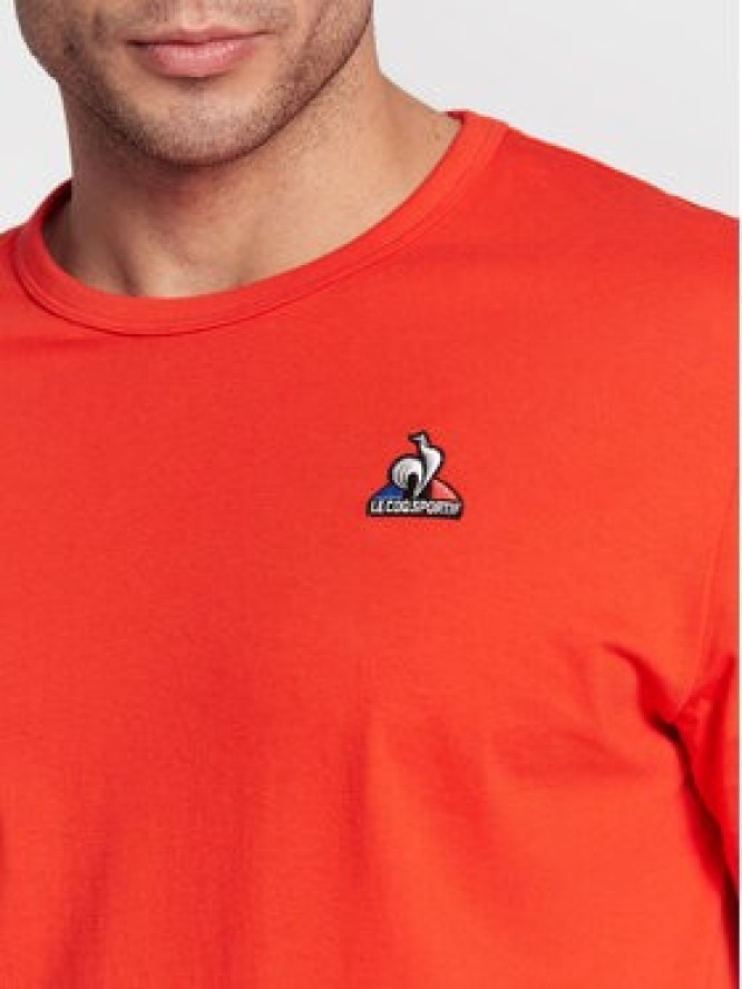 Le Coq Sportif T-Shirt 2220558 Czerwony Regular Fit