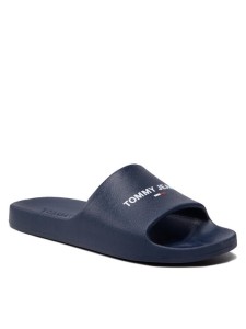 Tommy Jeans Klapki Essential Pool Slide EM0EM00978 Granatowy