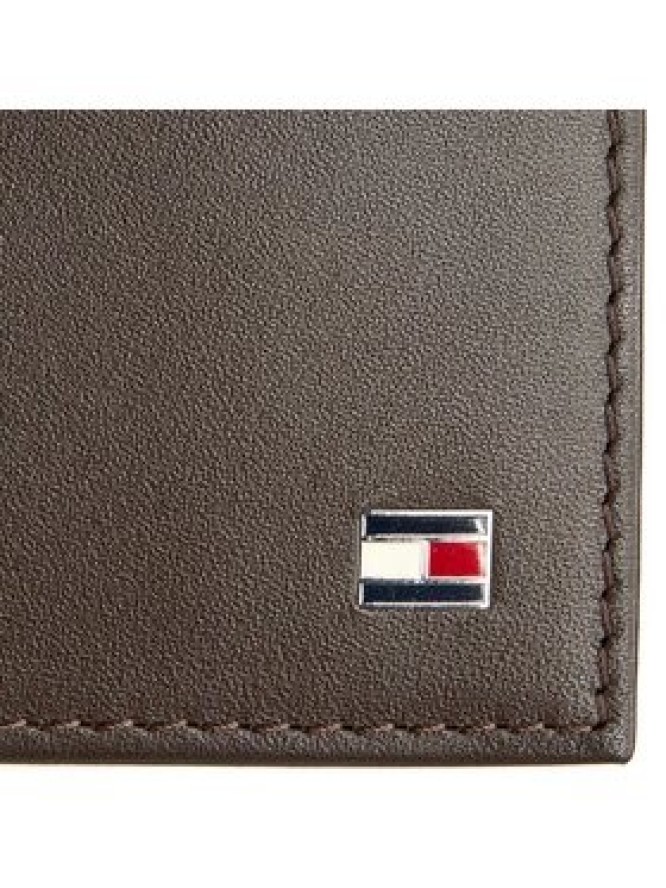 Tommy Hilfiger Duży Portfel Męski Eton Cc Flap And Coin Pocket AM0AM00652/83362 Brązowy